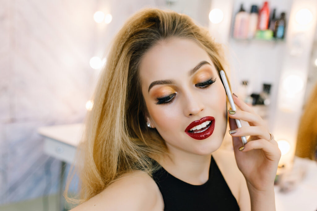 best glam and party makeup in dubai