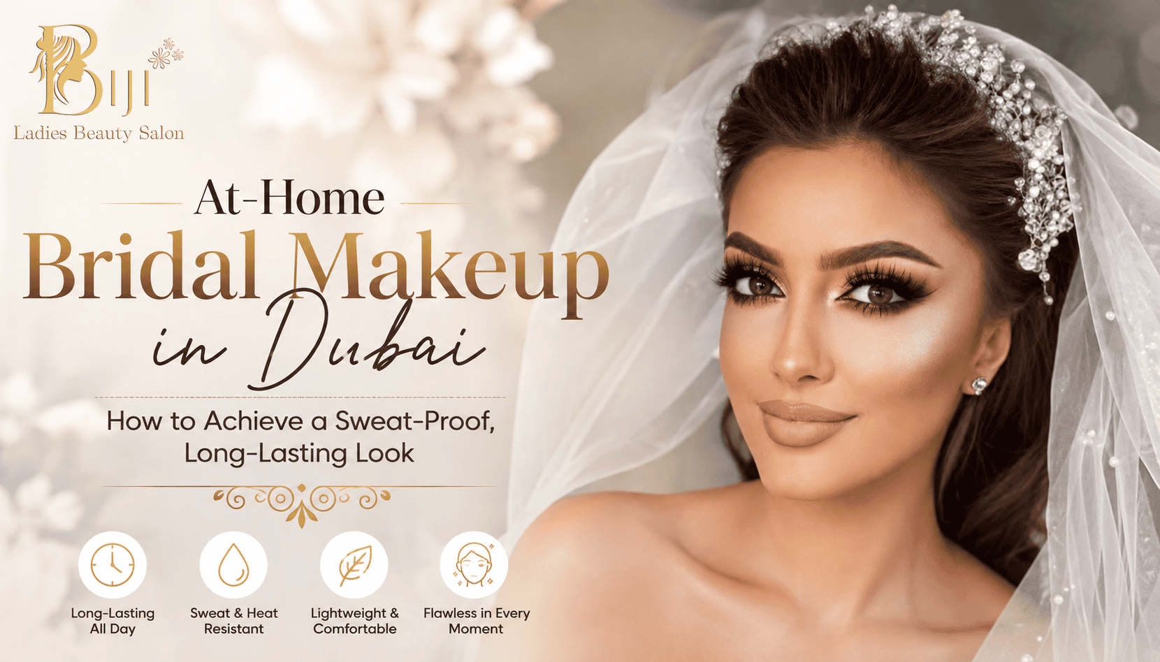 At-Home Bridal Makeup in Dubai