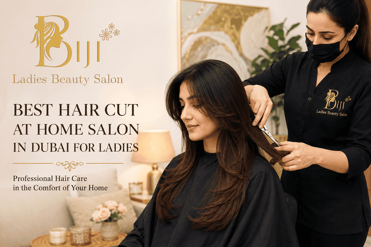 Best Hair Cut at Home Salon in Dubai for Ladies